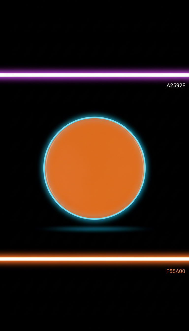 Signal orange pigment compact